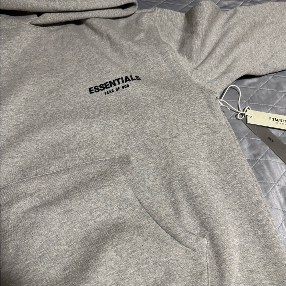 Essentials dark Oatmeal Hoodie